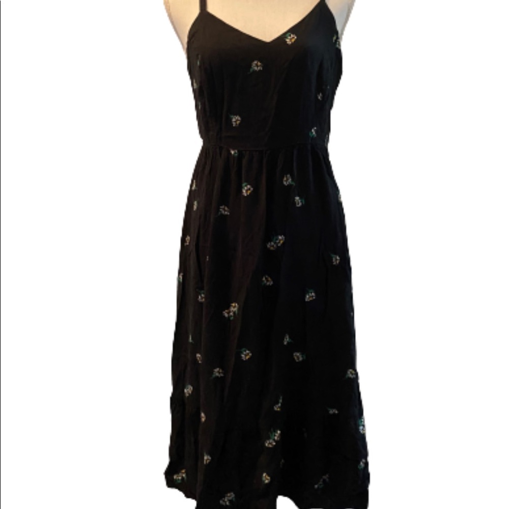 Black floral